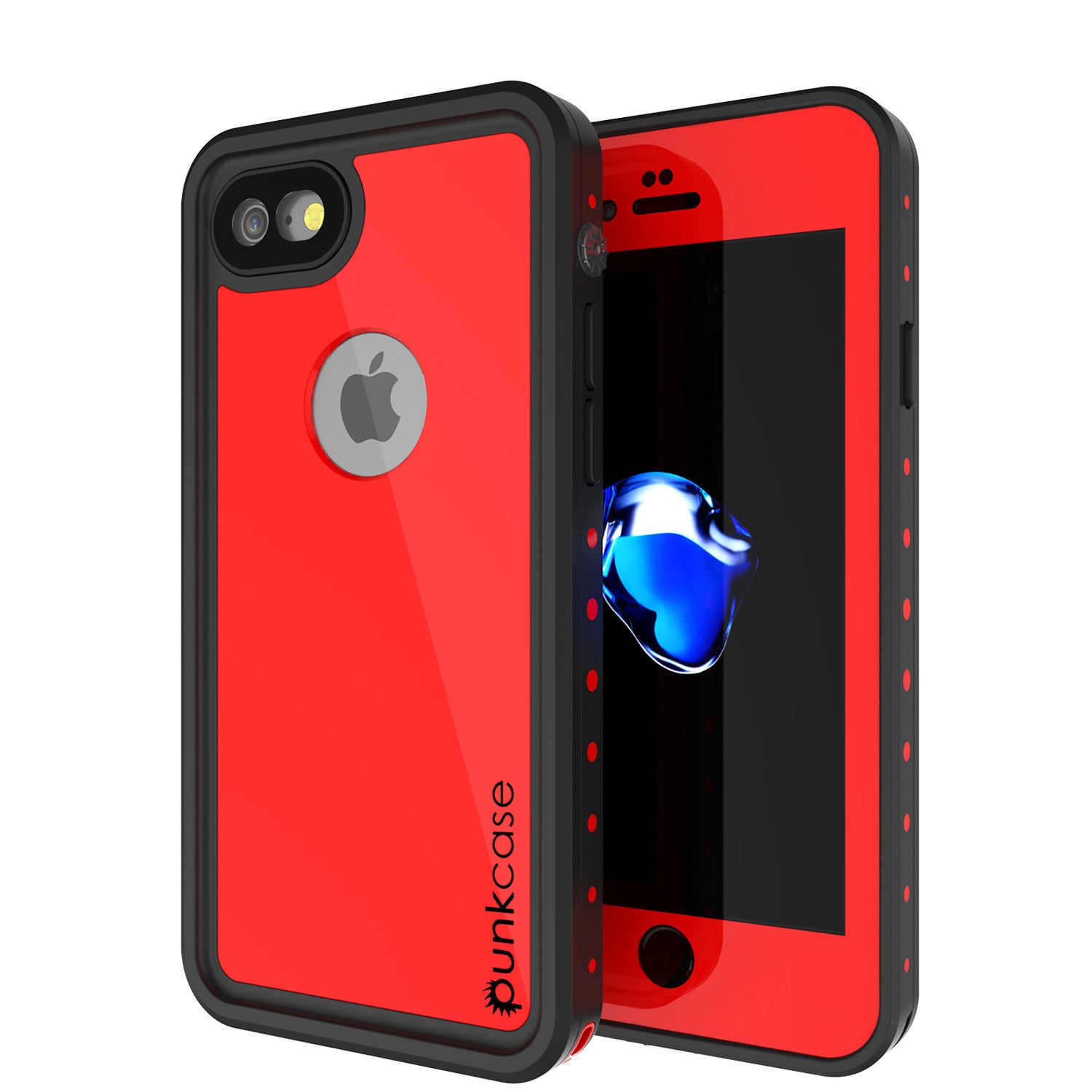 PUNKCASE - Studstar Series Snowproof Case for Apple IPhone 7 | Red