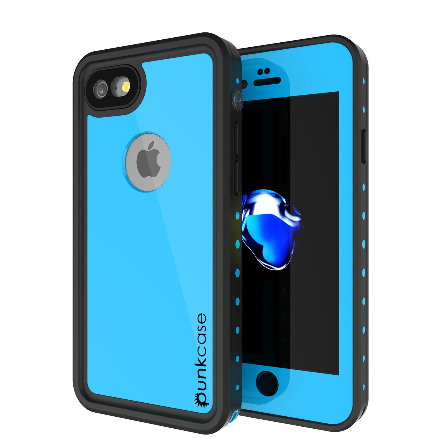 PUNKCASE - Studstar Series Snowproof Case for Apple IPhone 7 | Light Blue