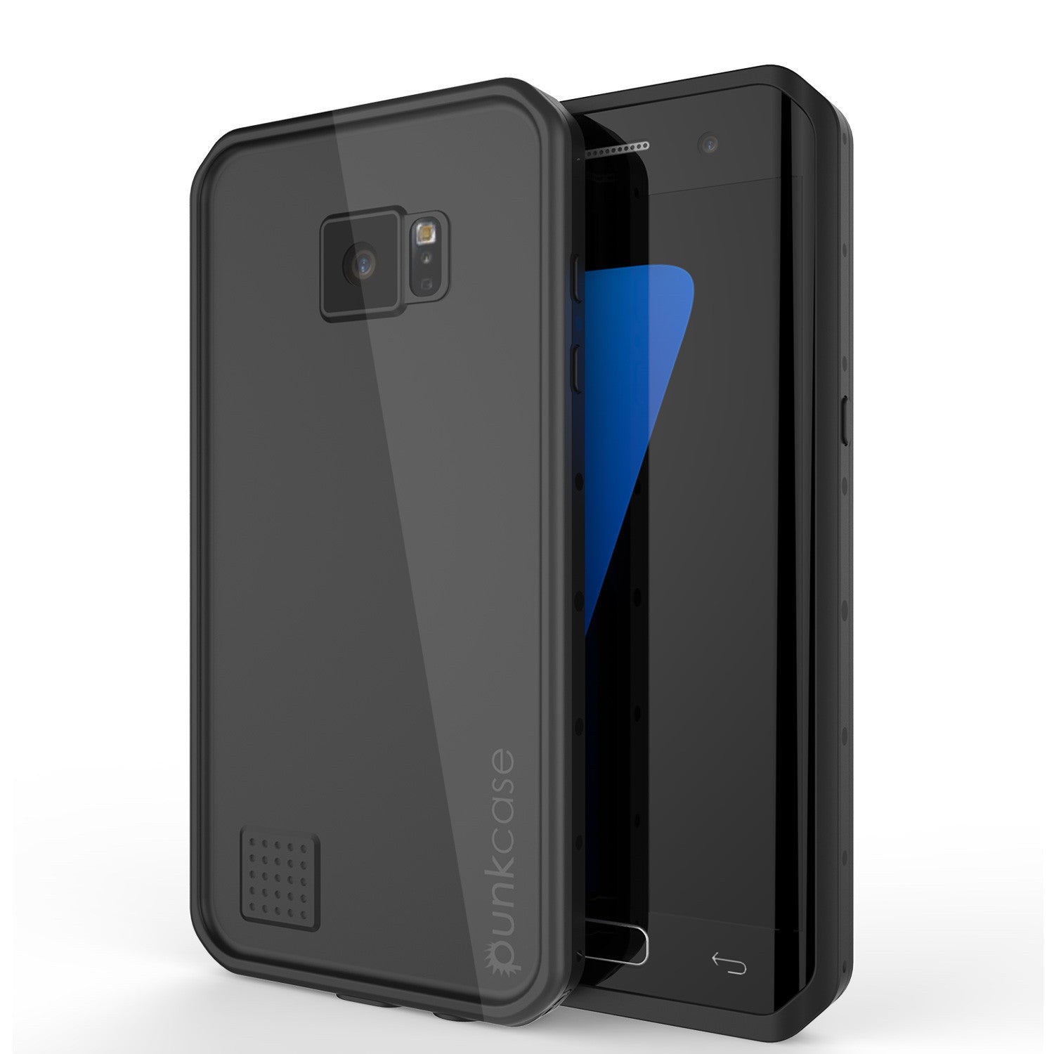 PUNKCASE - Studstar Series Snowproof Case for Galaxy S7 Edge | Black