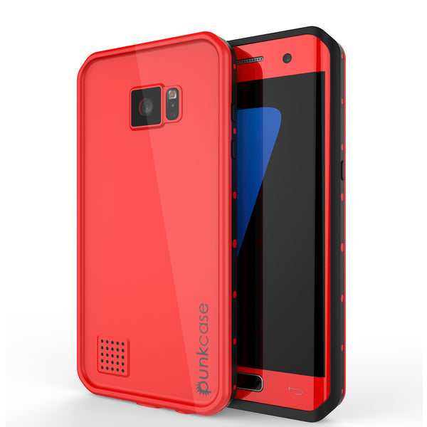 PUNKCASE - Studstar Series Snowproof Case for Galaxy S7 Edge | Red