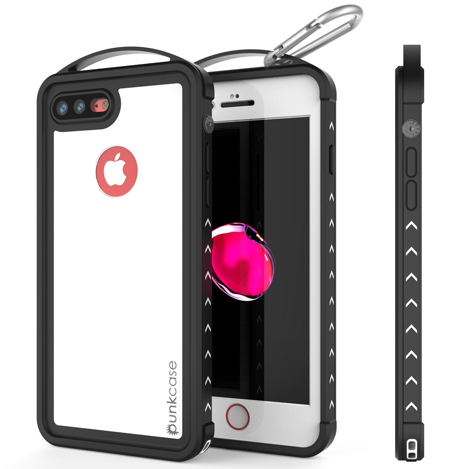 iPhone 7+ Plus Waterproof Case, Punkcase ALPINE Series, White | Heavy Duty Armor Cover