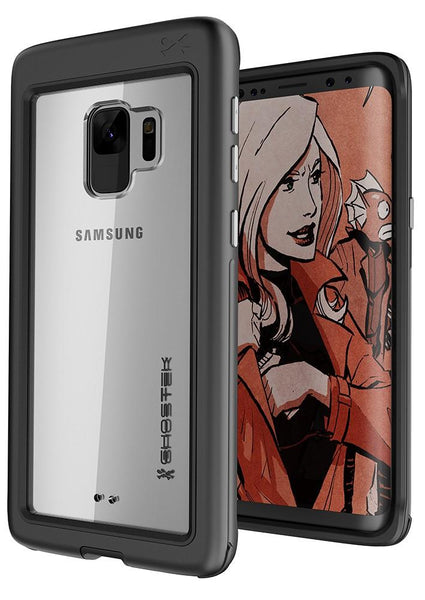 Galaxy S9 Rugged Heavy Duty Case | Atomic Slim Series [Black]