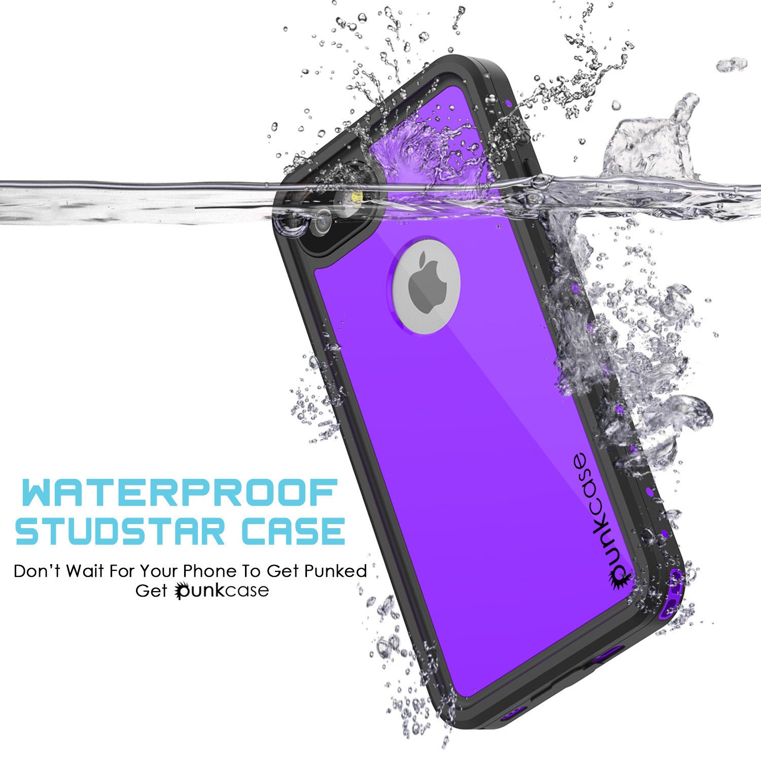 PUNKCASE - Studstar Series Snowproof Case for Apple IPhone 7 | Purple