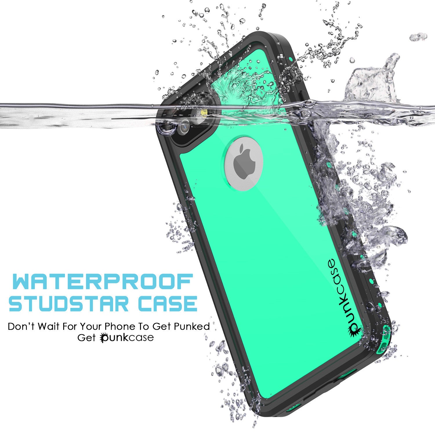 PUNKCASE - Studstar Series Snowproof Case for Apple IPhone 7 | Teal
