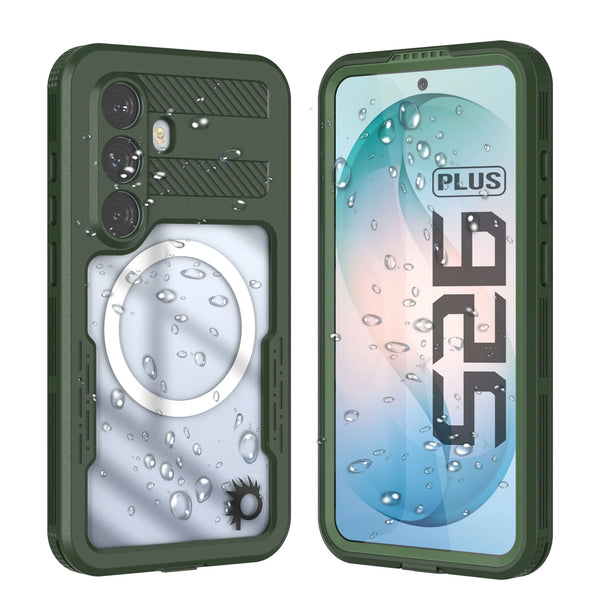 Galaxy S26+ Plus Waterproof Case [Alpine 2.0 Series] [Slim Fit] [IP68 Certified] [Shockproof] [Green]