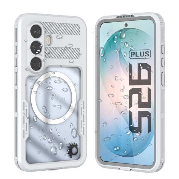 Galaxy S26+ Plus Waterproof Case [Alpine 2.0 Series] [Slim Fit] [IP68 Certified] [Shockproof] [White]
