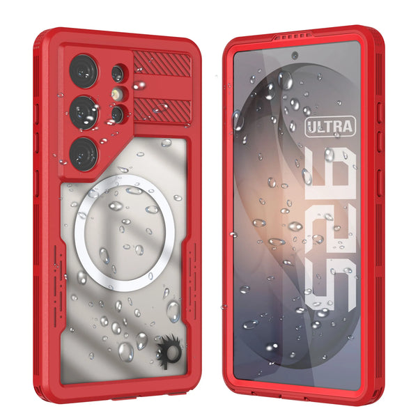 Galaxy S26 Ultra Waterproof Case [Alpine 2.0 Series] [Slim Fit] [IP68 Certified] [Shockproof] [Red]