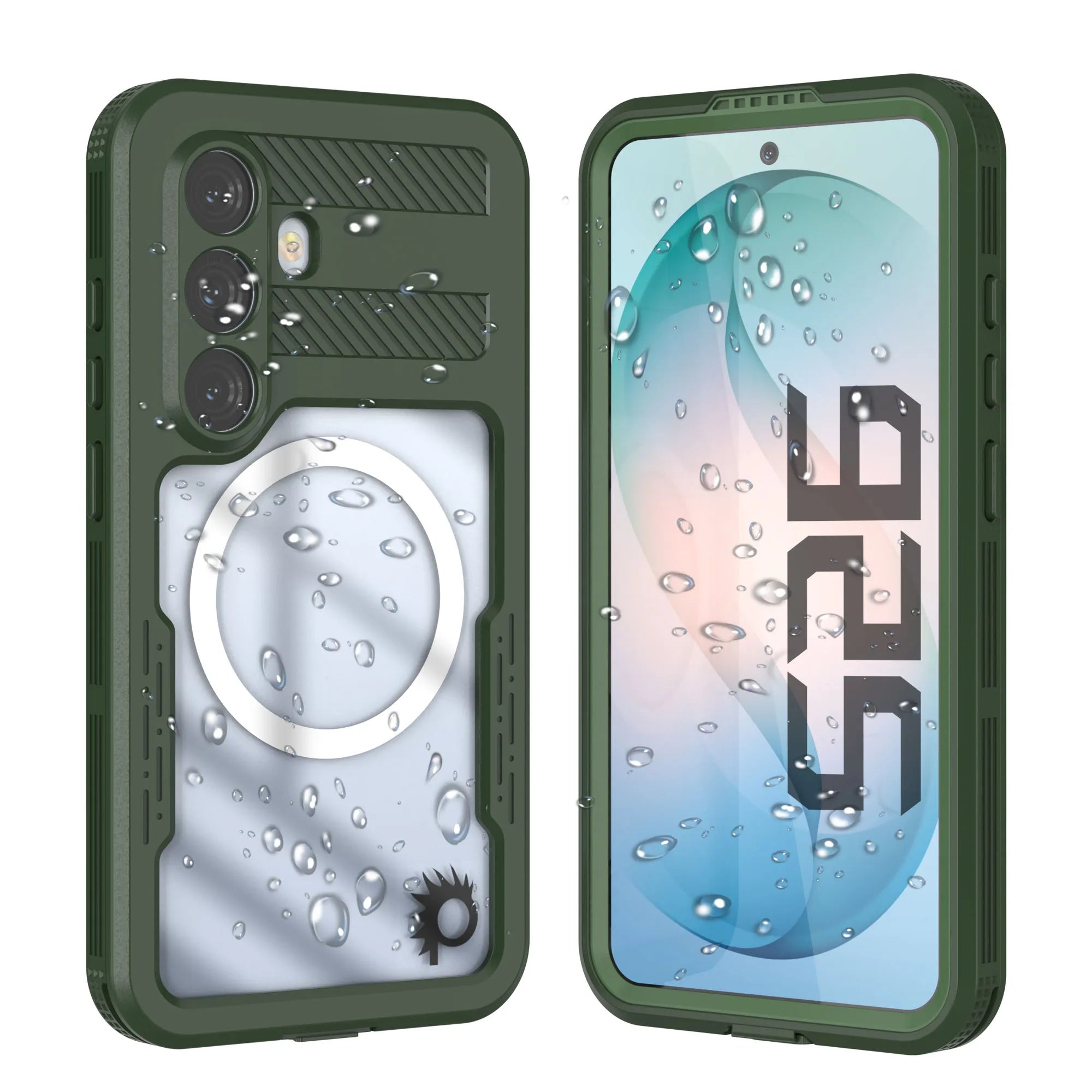 Galaxy S26 Waterproof Case [Alpine 2.0 Series] [Slim Fit] [IP68 Certified] [Shockproof] [Green]