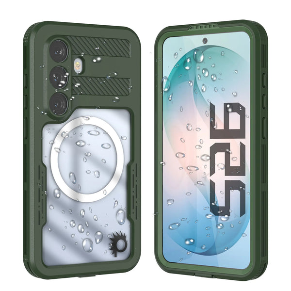 Galaxy S26 Waterproof Case [Alpine 2.0 Series] [Slim Fit] [IP68 Certified] [Shockproof] [Green]