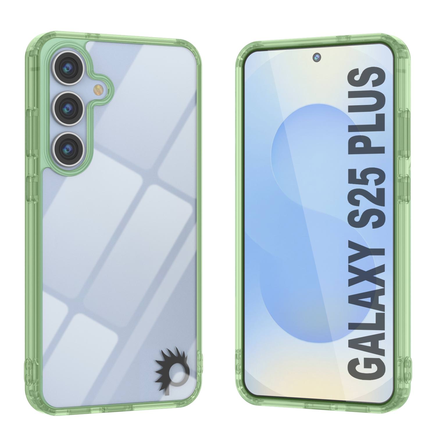 Galaxy S25 Plus Case [Clear Acrylic Series] [Non-Slip] For Galaxy S25 Plus [Green]