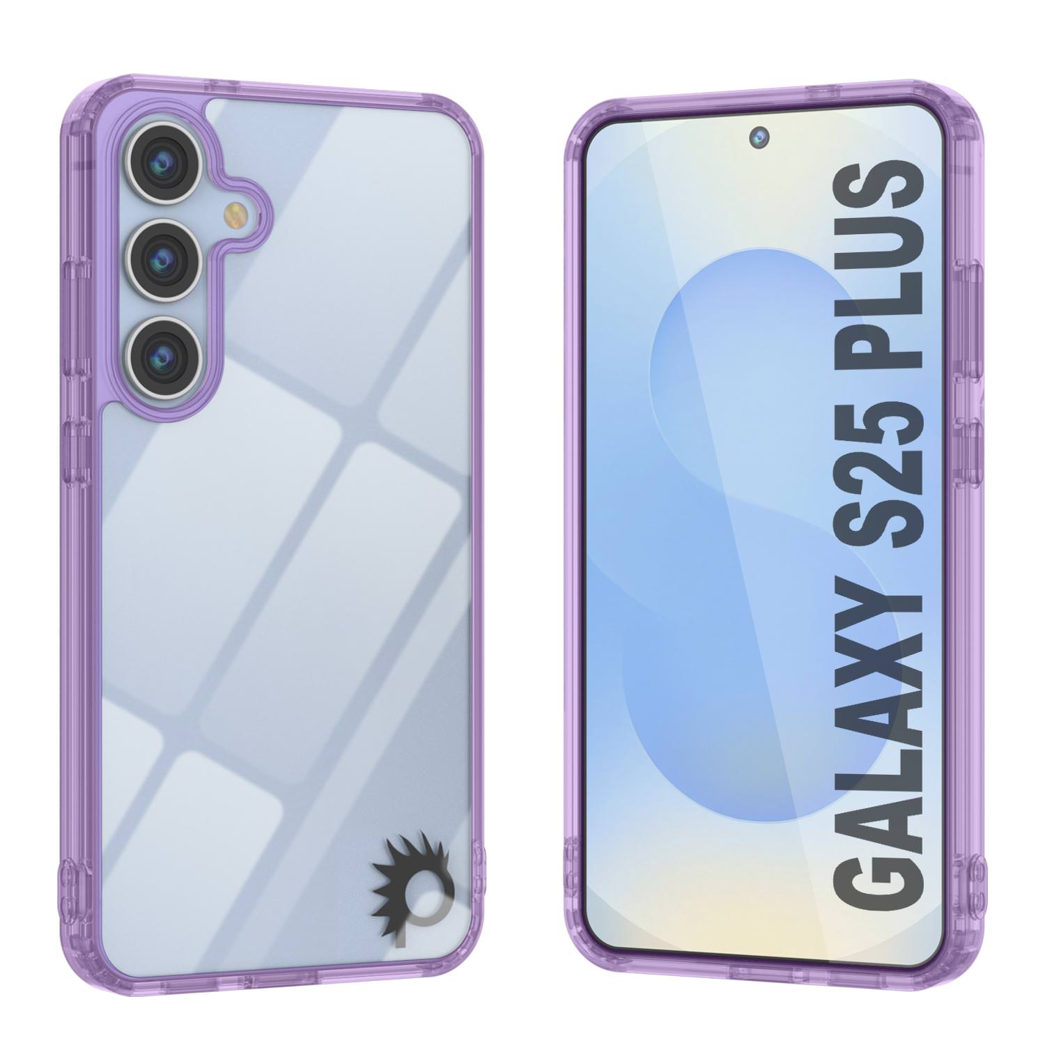 Galaxy S25 Plus Case [Clear Acrylic Series] [Non-Slip] For Galaxy S25 Plus [Purple]