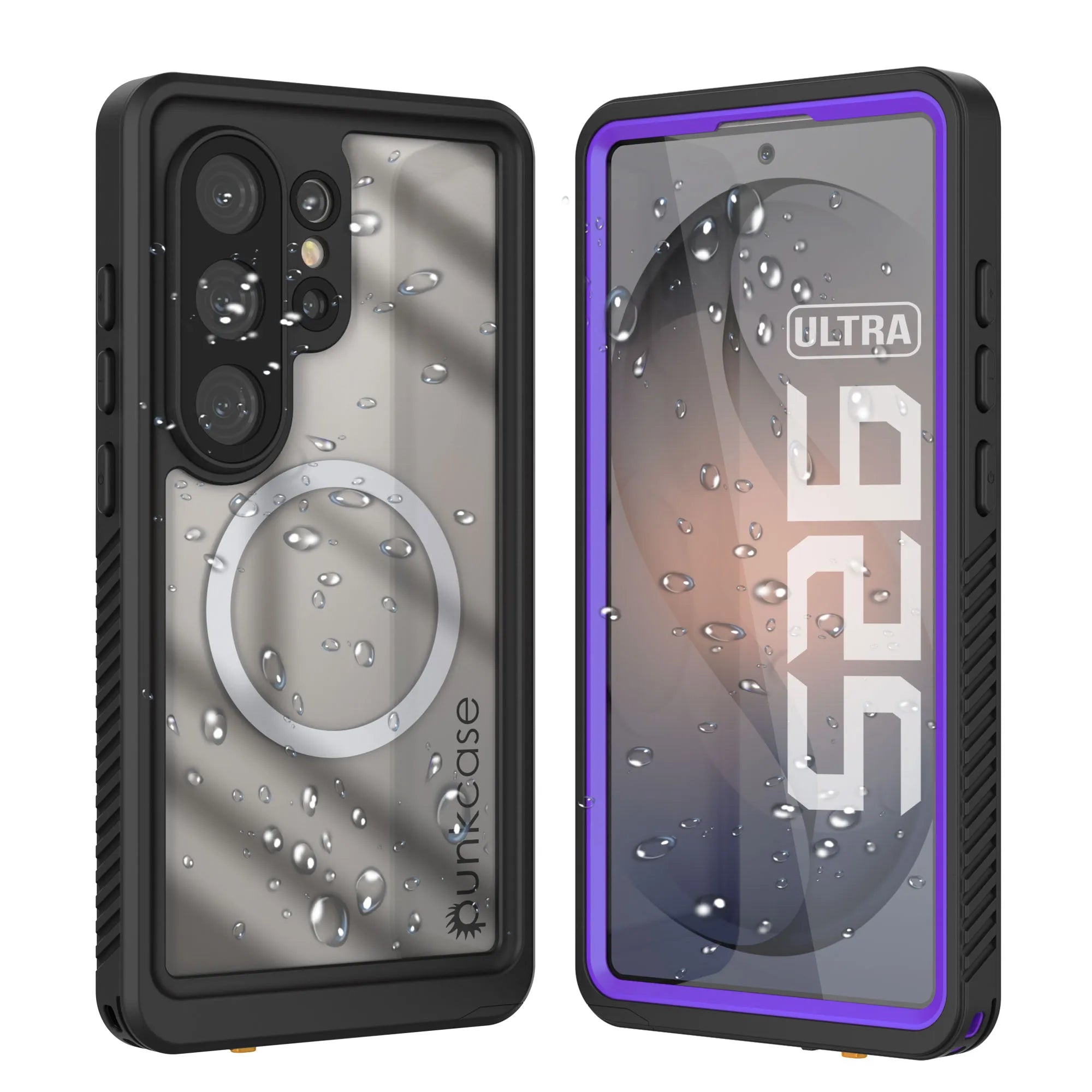 Products Galaxy S26 Ultra Waterproof Case, Punkcase [Extreme Mag Series] Armor Cover W/ Built In Screen Protector [Purple]