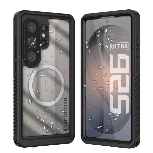 Galaxy S26 Ultra Waterproof Case, Punkcase [Extreme Mag Series] Armor Cover W/ Built In Screen Protector [Black]