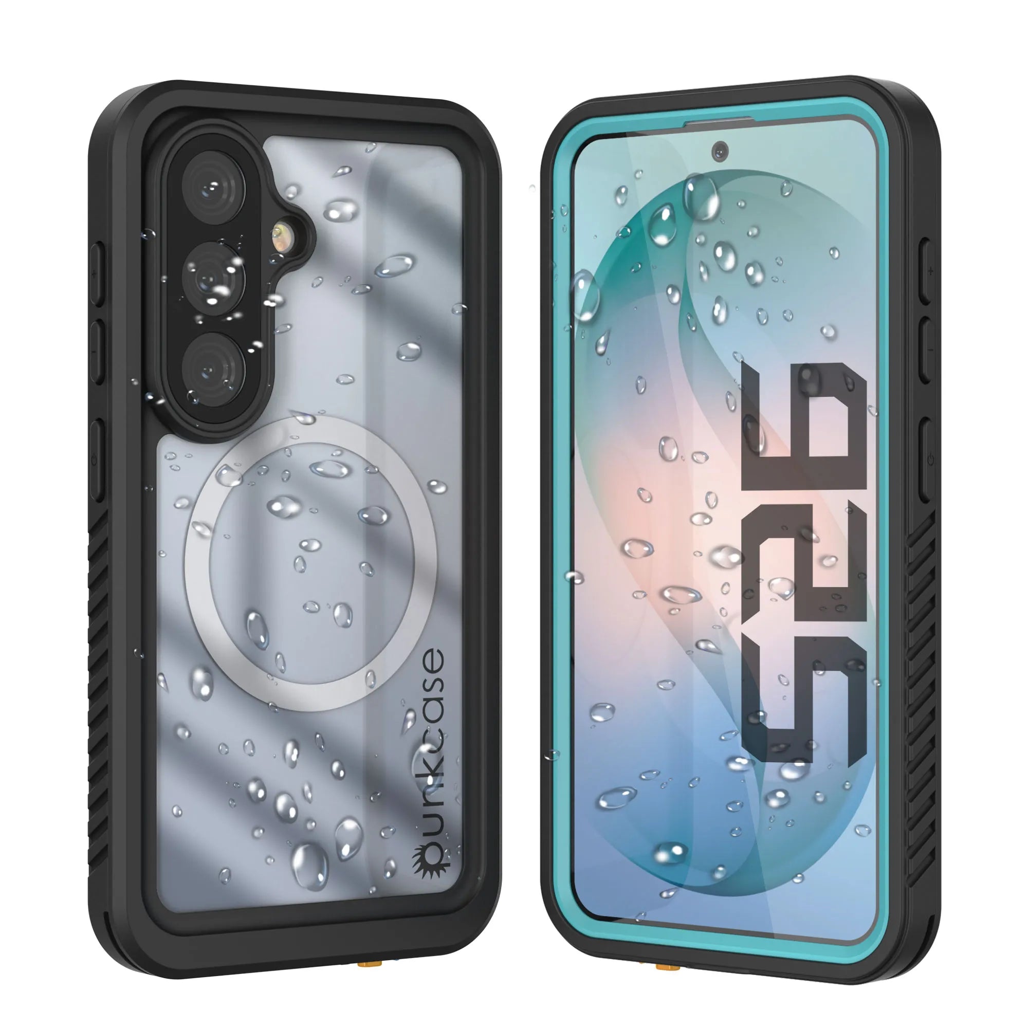 Galaxy S26 Waterproof Case, Punkcase [Extreme Mag Series] Armor Cover W/ Built In Screen Protector [Teal]