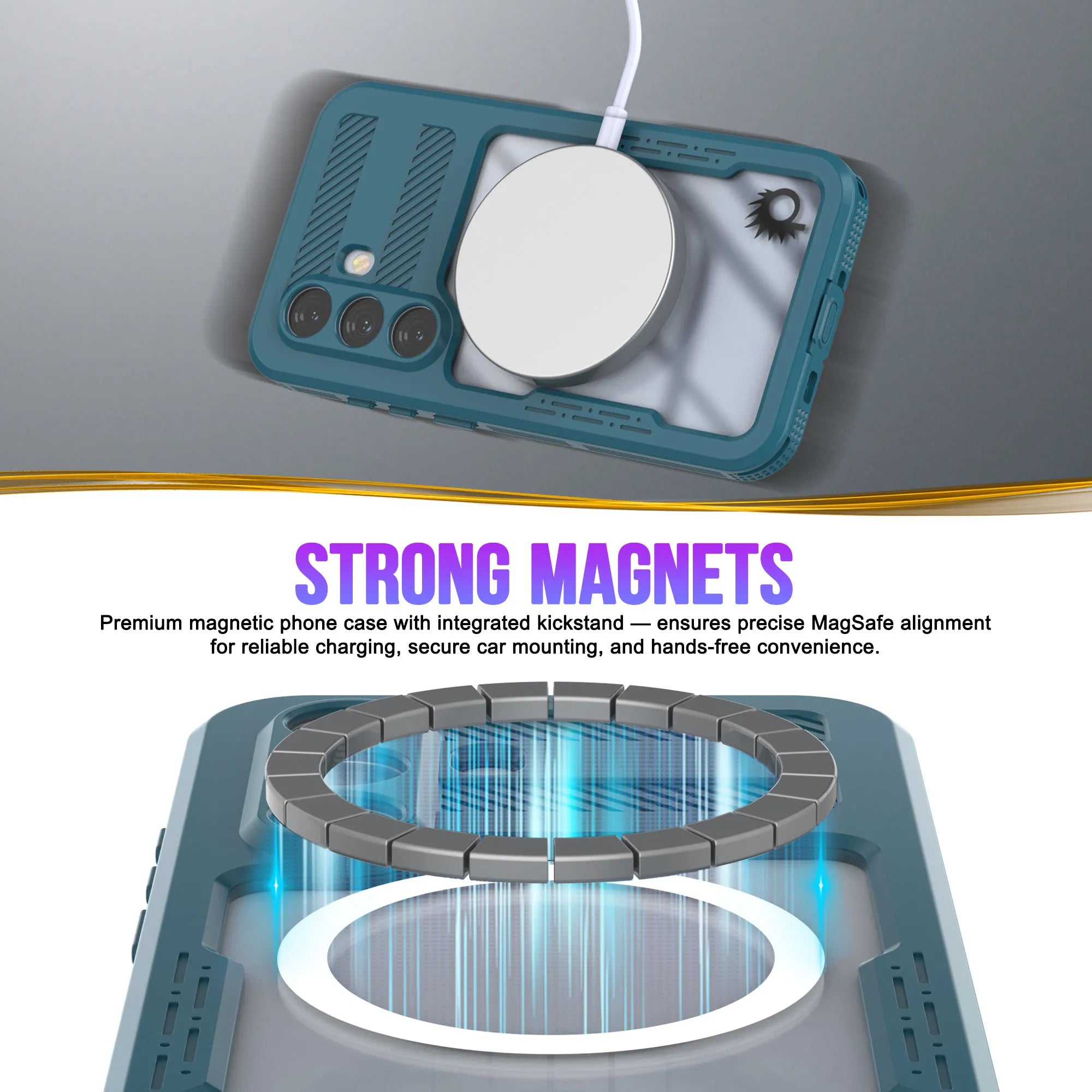 Galaxy S26+ Plus Waterproof Case [Alpine 2.0 Series] [Slim Fit] [IP68 Certified] [Shockproof] [Blue]