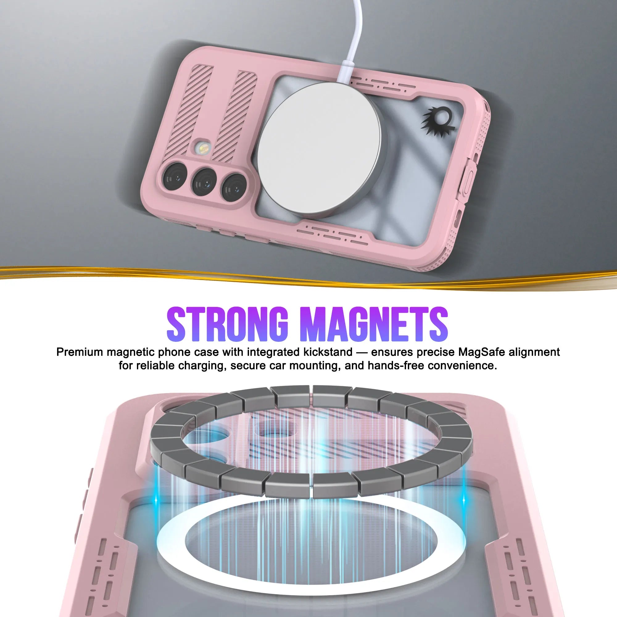 Galaxy S26 Waterproof Case [Alpine 2.0 Series] [Slim Fit] [IP68 Certified] [Shockproof] [Pink]