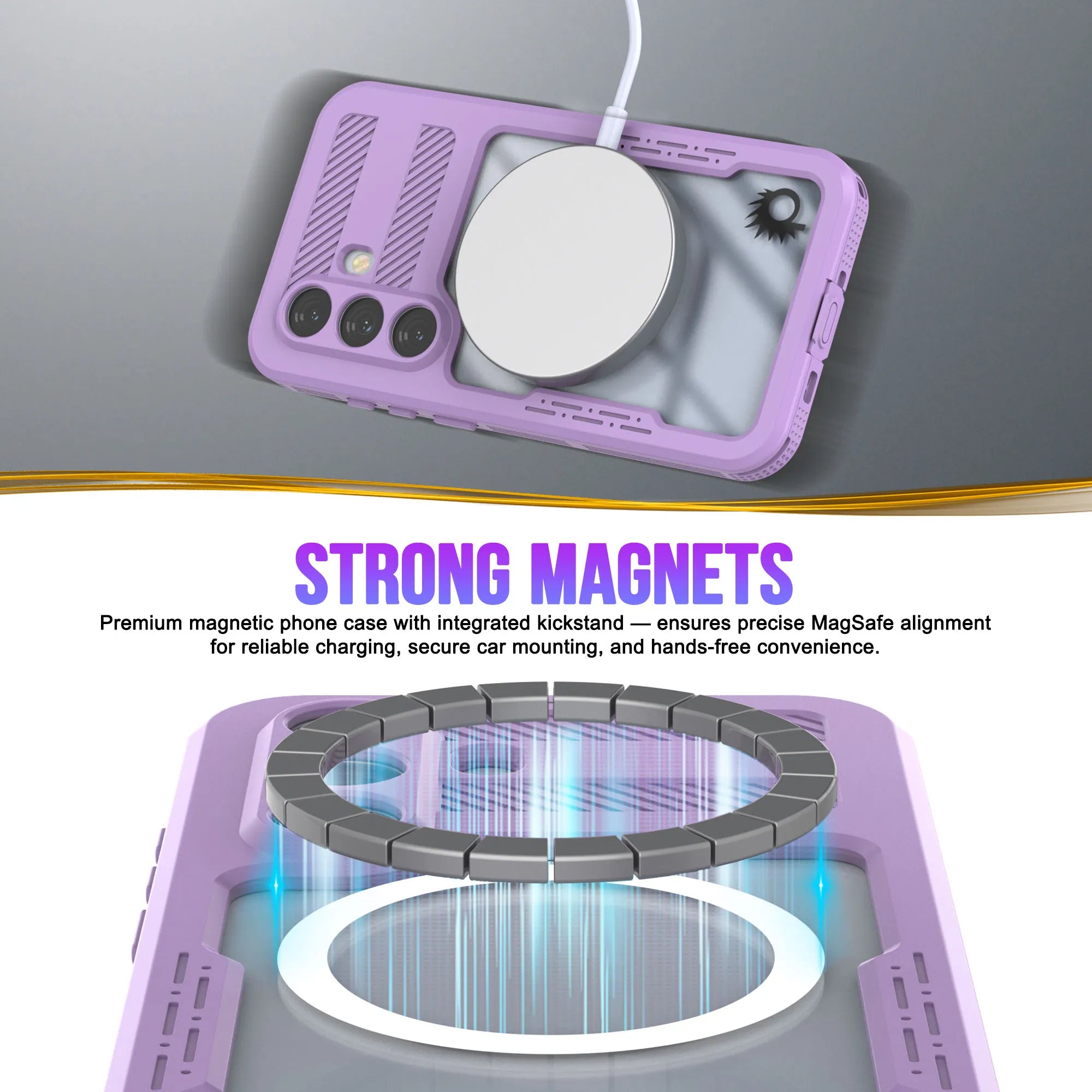 Galaxy S26 Waterproof Case [Alpine 2.0 Series] [Slim Fit] [IP68 Certified] [Shockproof] [Lilac]