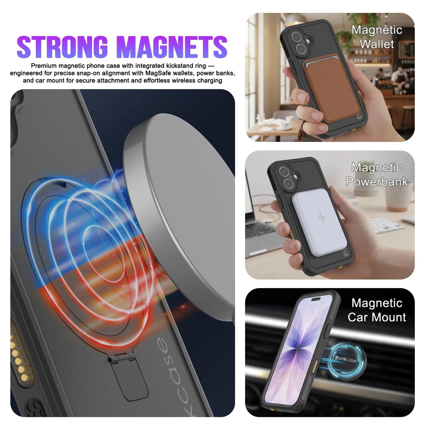 iPhone 17 Waterproof Case [Kickstud 2.0 Series] Protective IP68 Cover W/Screen Protector & Kickstand [Teal]