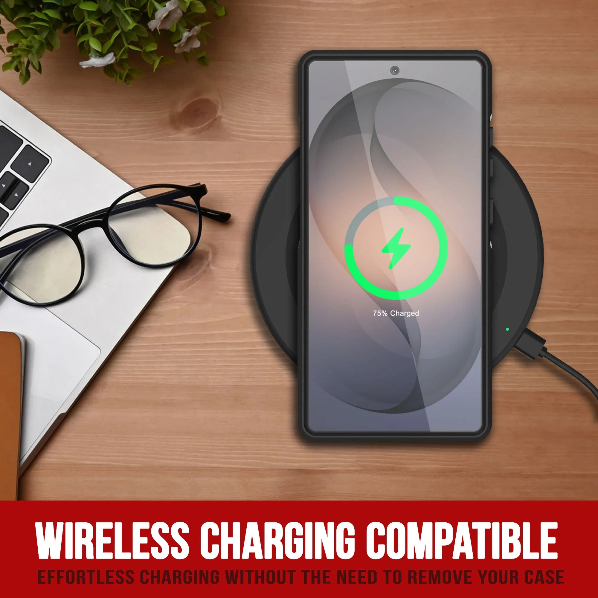 PunkCase Galaxy S26 Ultra Case, [Spartan 2.0 Series] Clear Rugged Heavy Duty Cover [Black]