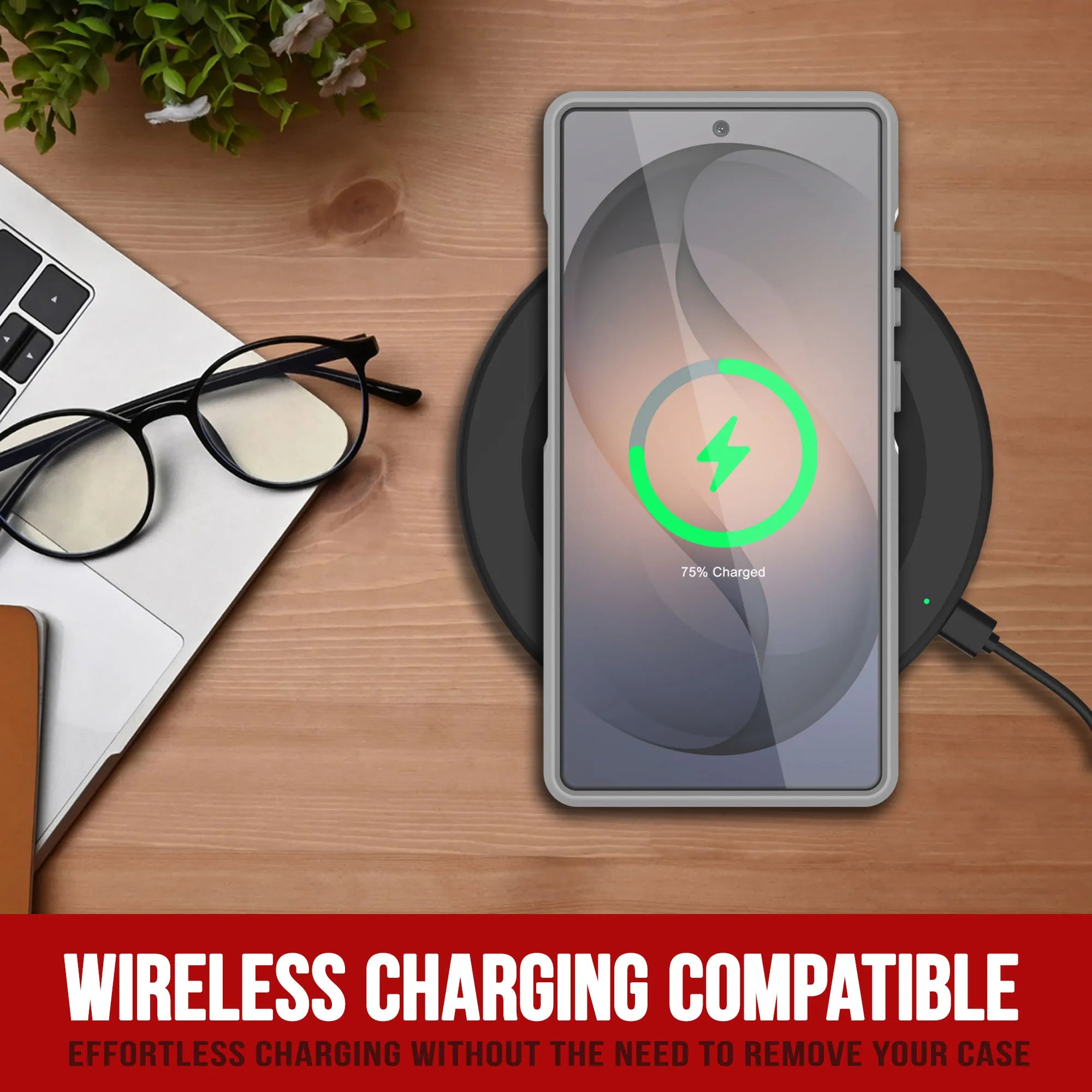 PunkCase Galaxy S26 Ultra Case, [Spartan 2.0 Series] Clear Rugged Heavy Duty Cover [White]