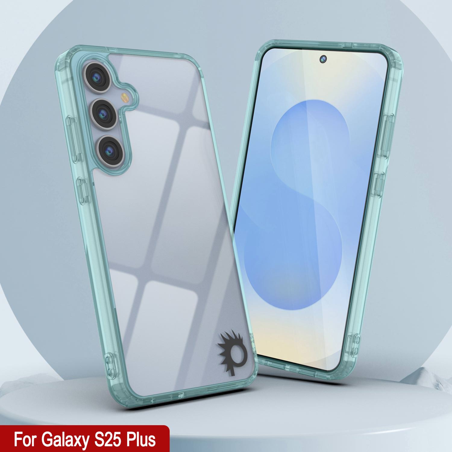 Galaxy S25 Plus Case [Clear Acrylic Series] [Non-Slip] For Galaxy S25 Plus [Teal]