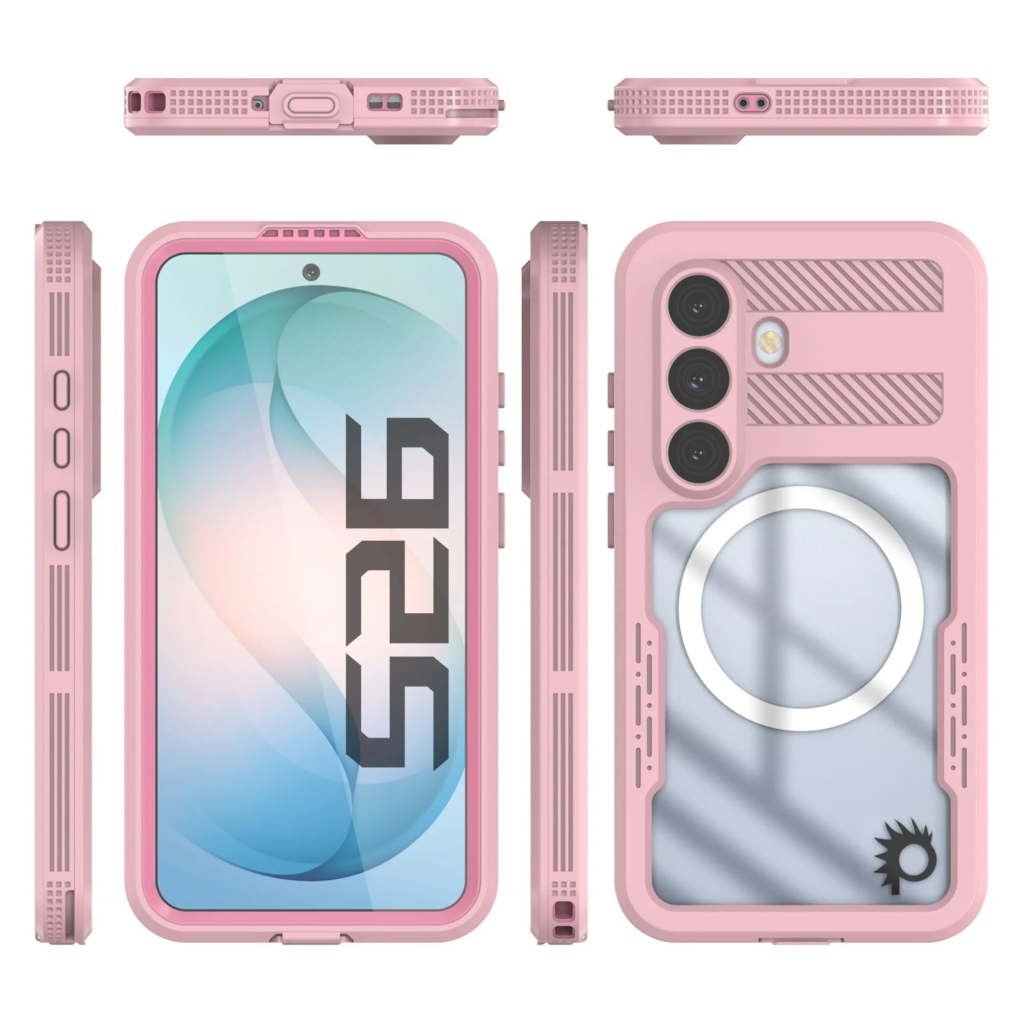 Galaxy S26 Waterproof Case [Alpine 2.0 Series] [Slim Fit] [IP68 Certified] [Shockproof] [Pink]