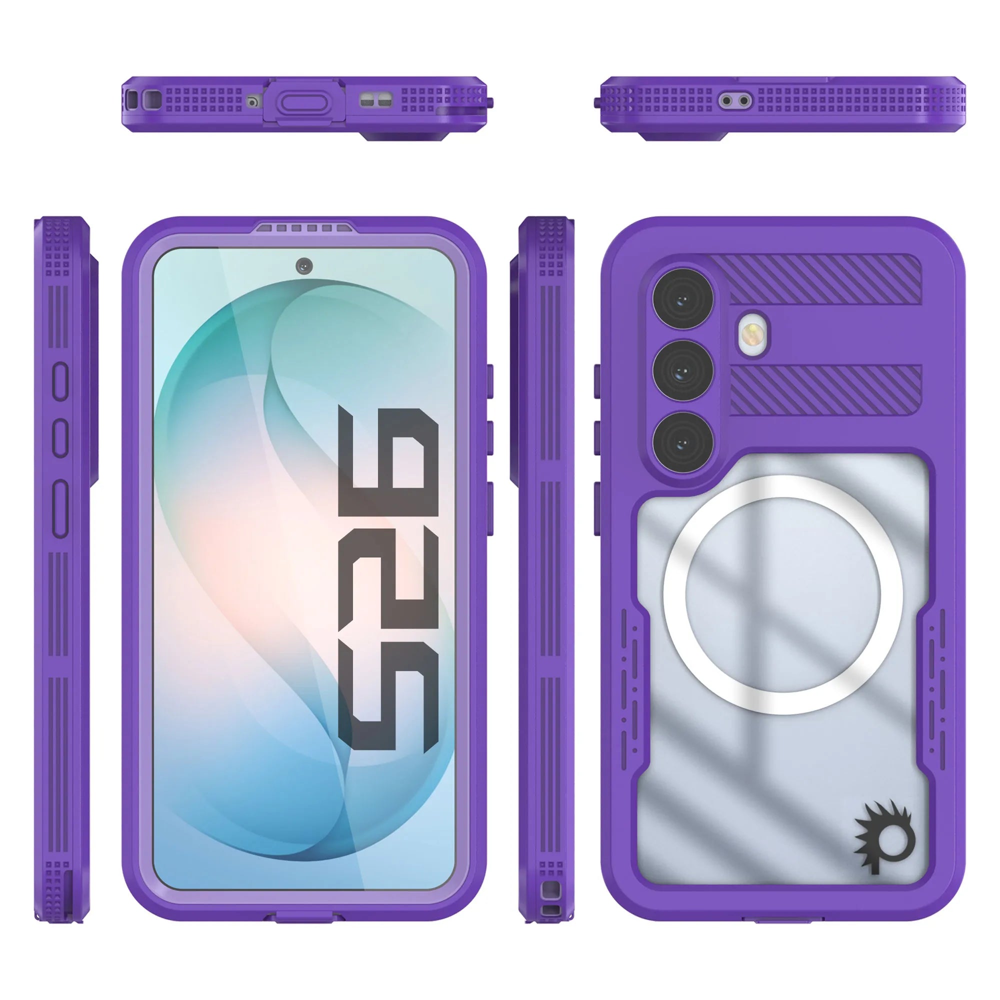 Galaxy S26 Waterproof Case [Alpine 2.0 Series] [Slim Fit] [IP68 Certified] [Shockproof] [Purple]