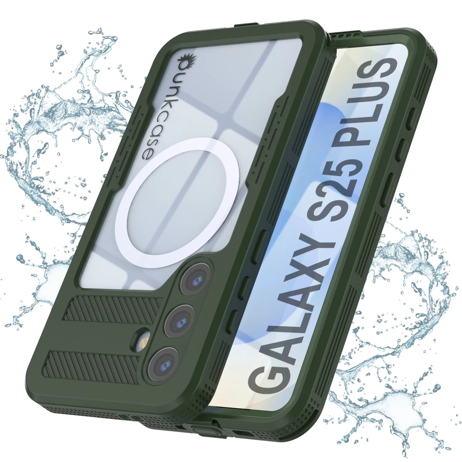 Galaxy S25+ Plus Waterproof Case [Alpine 2.0 Series] [Slim Fit] [IP68 Certified] [Shockproof] [Light Green]