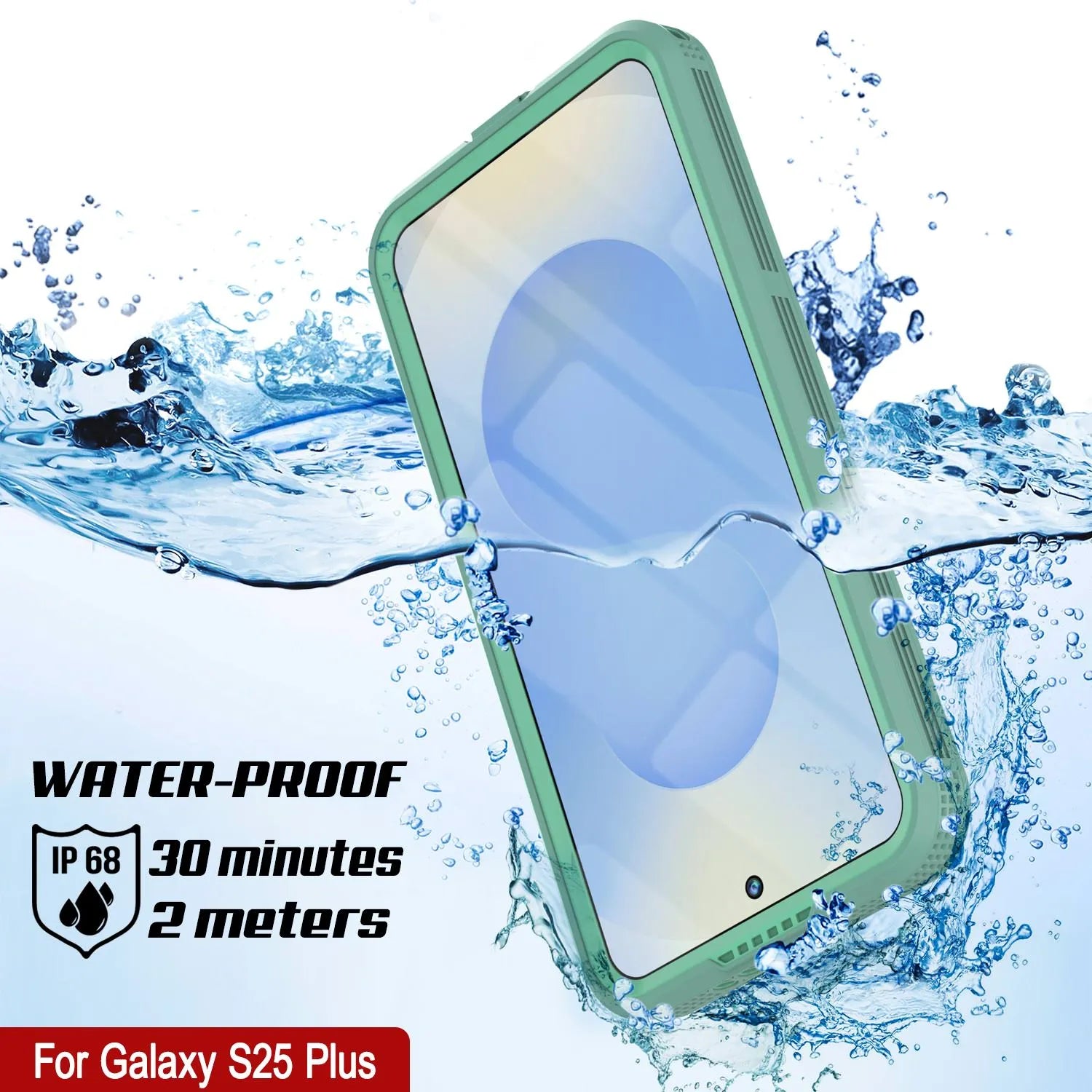 Galaxy S25+ Plus Waterproof Case [Alpine 2.0 Series] [Slim Fit] [IP68 Certified] [Shockproof] [Teal]