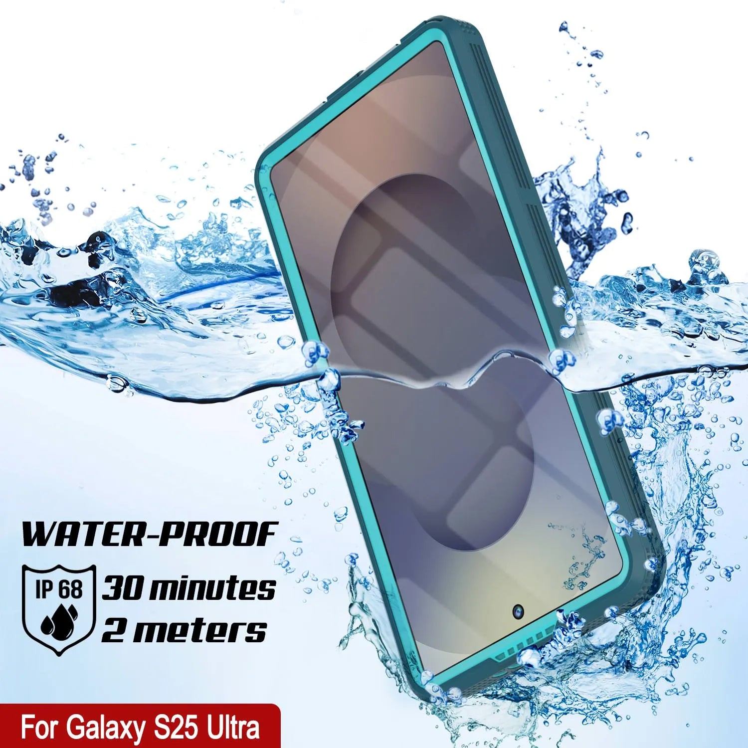 Galaxy S25 Ultra Waterproof Case [Alpine 2.0 Series] [Slim Fit] [IP68 Certified] [Shockproof] [Blue]