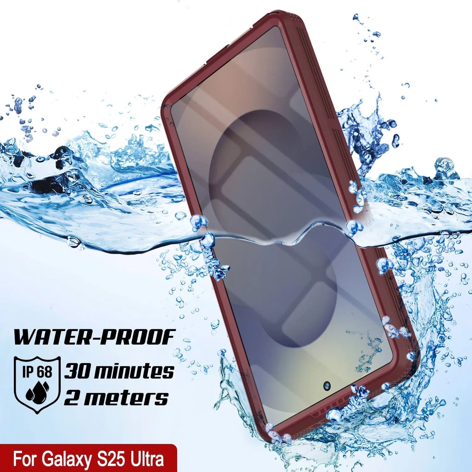 Galaxy S25 Ultra Waterproof Case [Alpine 2.0 Series] [Slim Fit] [IP68 Certified] [Shockproof] [Rose]