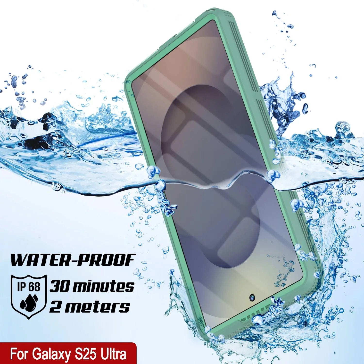 Galaxy S25 Ultra Waterproof Case [Alpine 2.0 Series] [Slim Fit] [IP68 Certified] [Shockproof] [Teal]