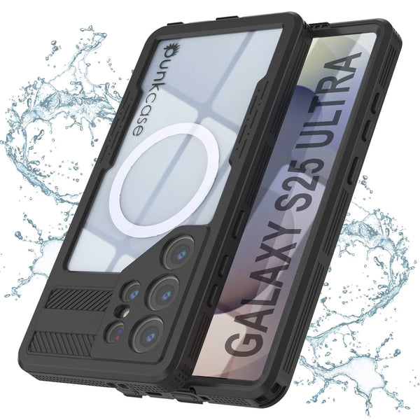 Galaxy S25 Ultra Waterproof Case [Alpine 2.0 Series] [Slim Fit] [IP68 Certified] [Shockproof] [Black]