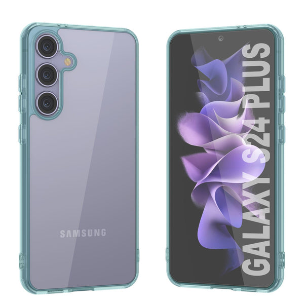 Galaxy S25 Plus Case [Clear Acrylic Series] [Non-Slip] For Galaxy S25 Plus [Teal]