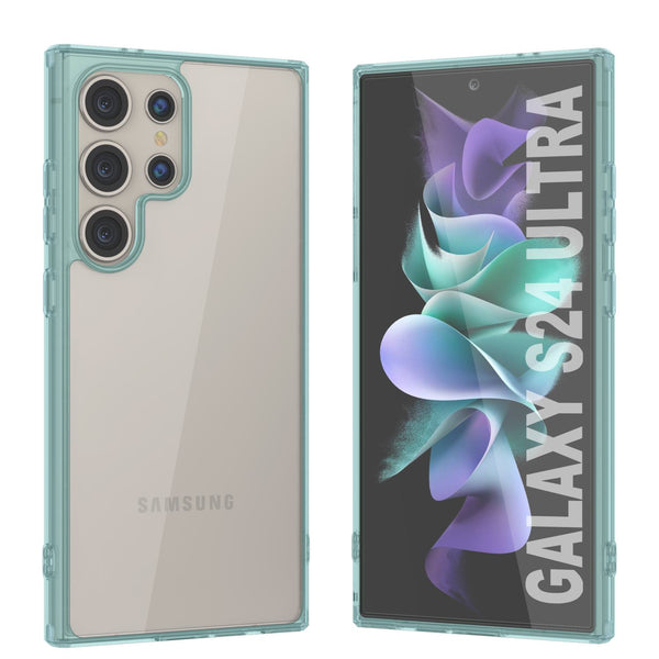 Galaxy S25 Ultra Case [Clear Acrylic Series] [Non-Slip] For Galaxy S25 Ultra [Teal]