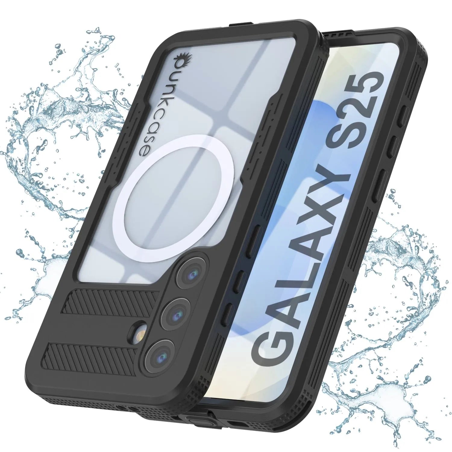 Galaxy S25 Waterproof Case [Alpine 2.0 Series] [Slim Fit] [IP68 Certified] [Shockproof] [Clear]