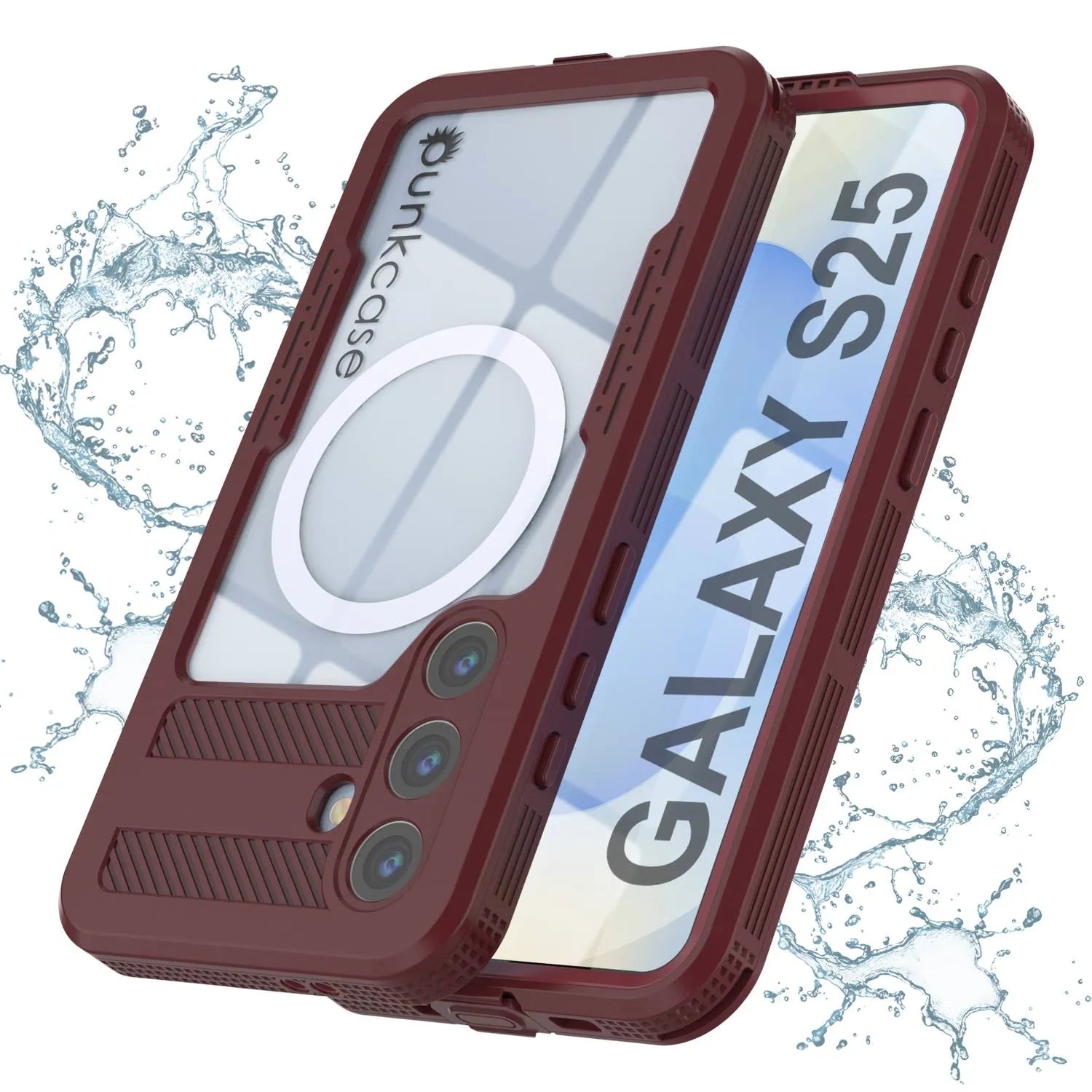 Galaxy S25 Waterproof Case [Alpine 2.0 Series] [Slim Fit] [IP68 Certified] [Shockproof] [Rose]