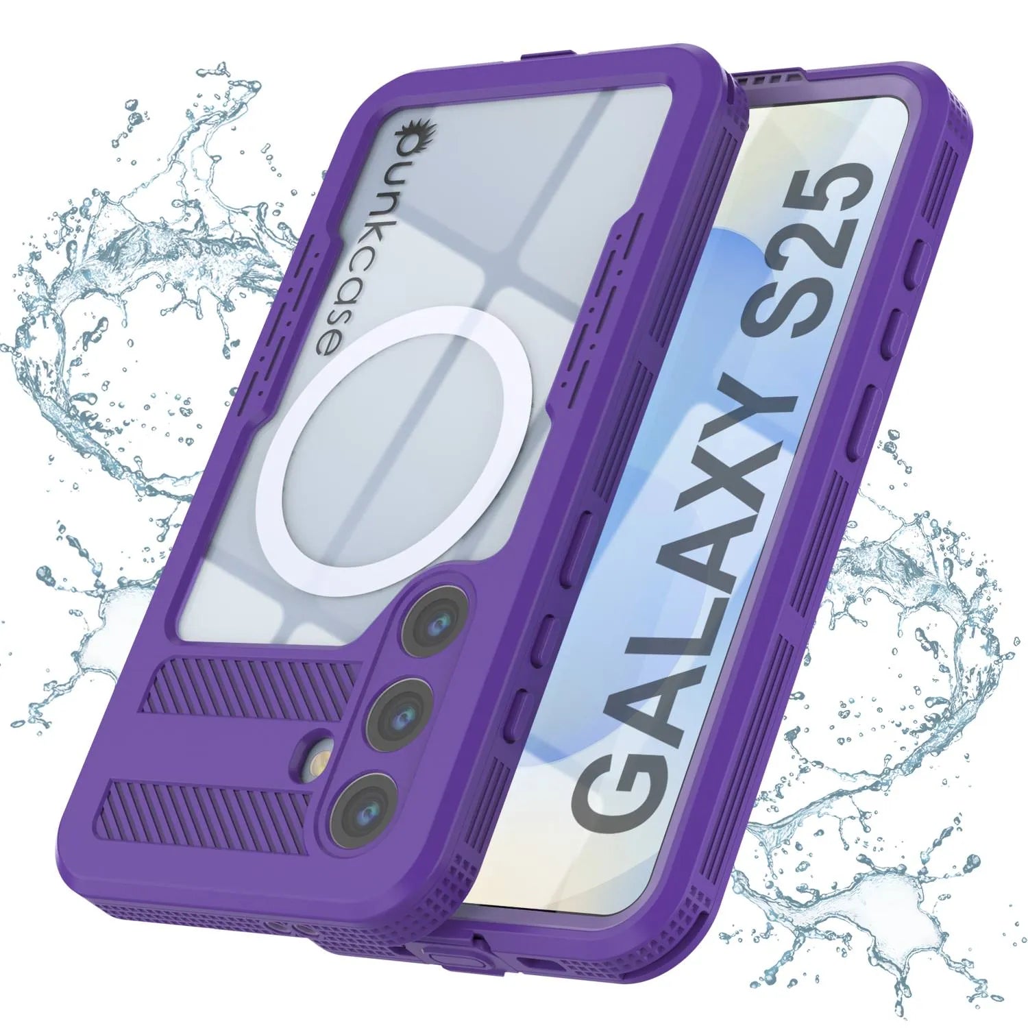 Galaxy S25 Waterproof Case [Alpine 2.0 Series] [Slim Fit] [IP68 Certified] [Shockproof] [Purple]