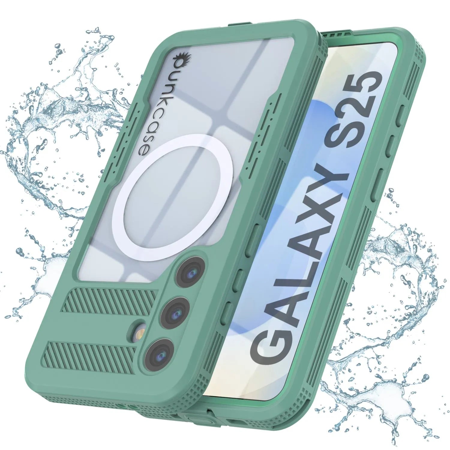 Galaxy S25 Waterproof Case [Alpine 2.0 Series] [Slim Fit] [IP68 Certified] [Shockproof] [Teal]