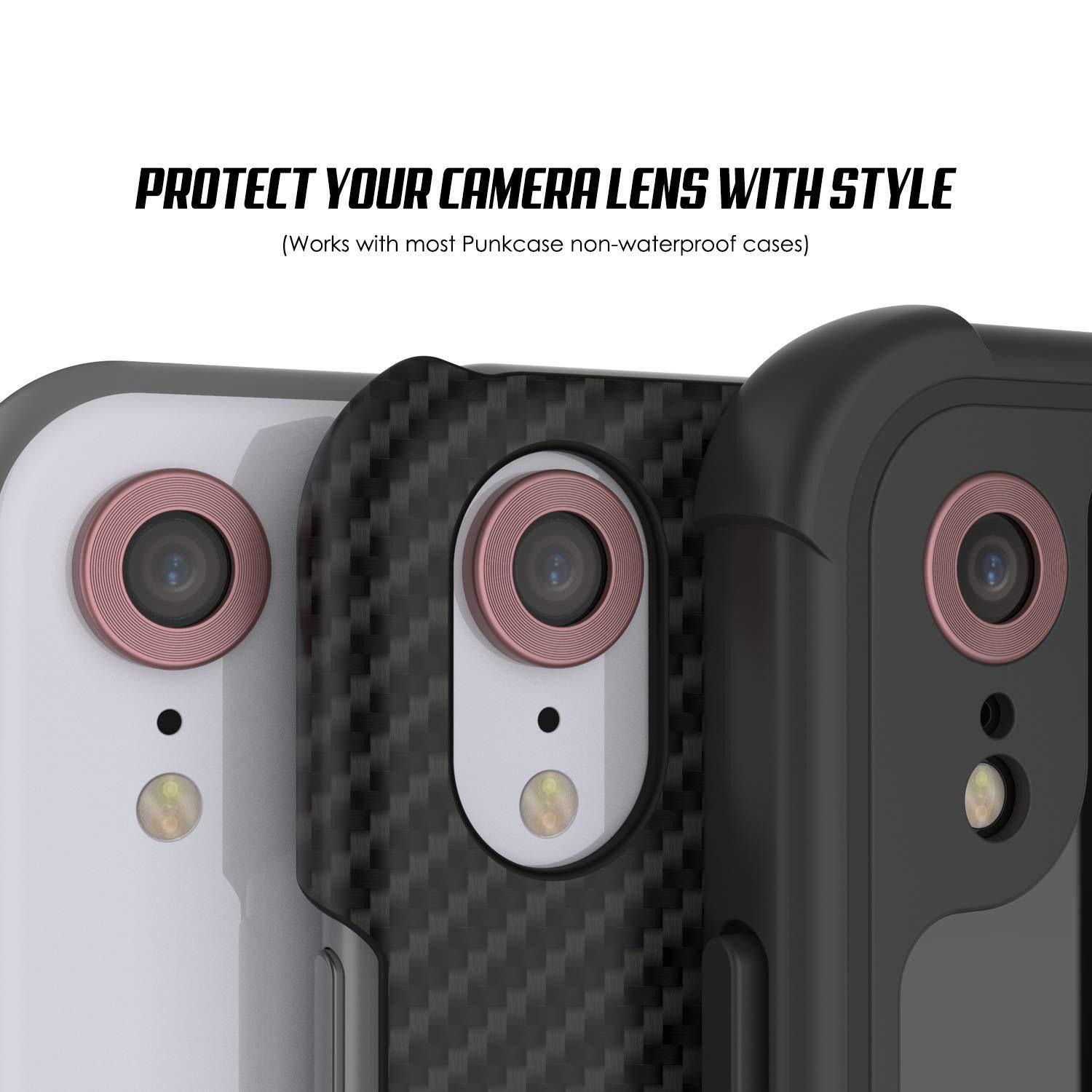 Punkcase iPhone 11 Pro Camera Protector Ring [Rose-Gold]