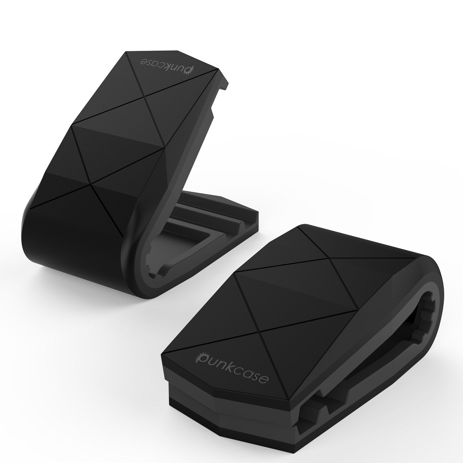 PUNKCASE Viper Car Phone Holder Black, Universal Dashboard Mount for all Smartphones, Low Profile & Sleek Design, One Hand Operation