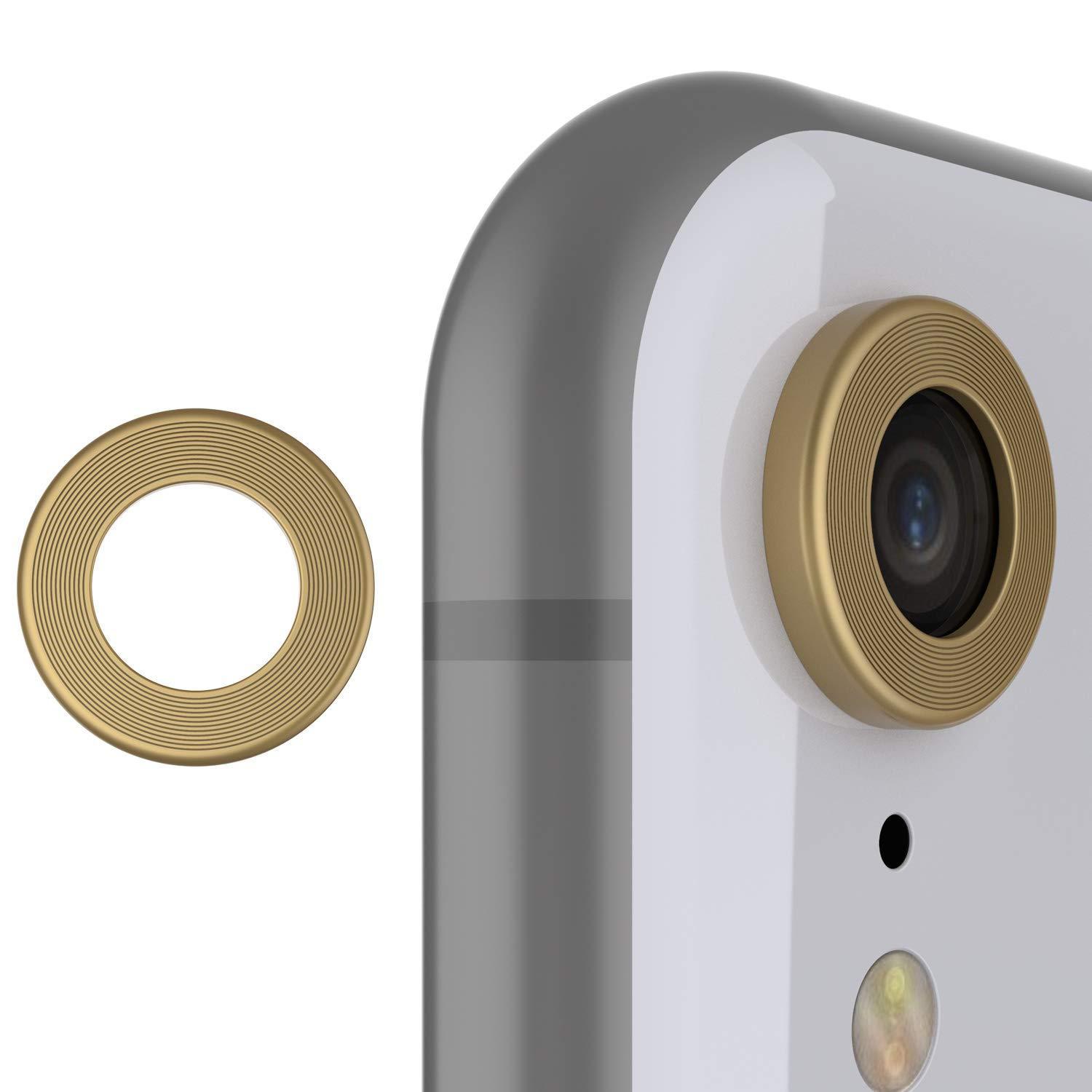 Punkcase iPhone 11 Camera Protector Ring [Gold]
