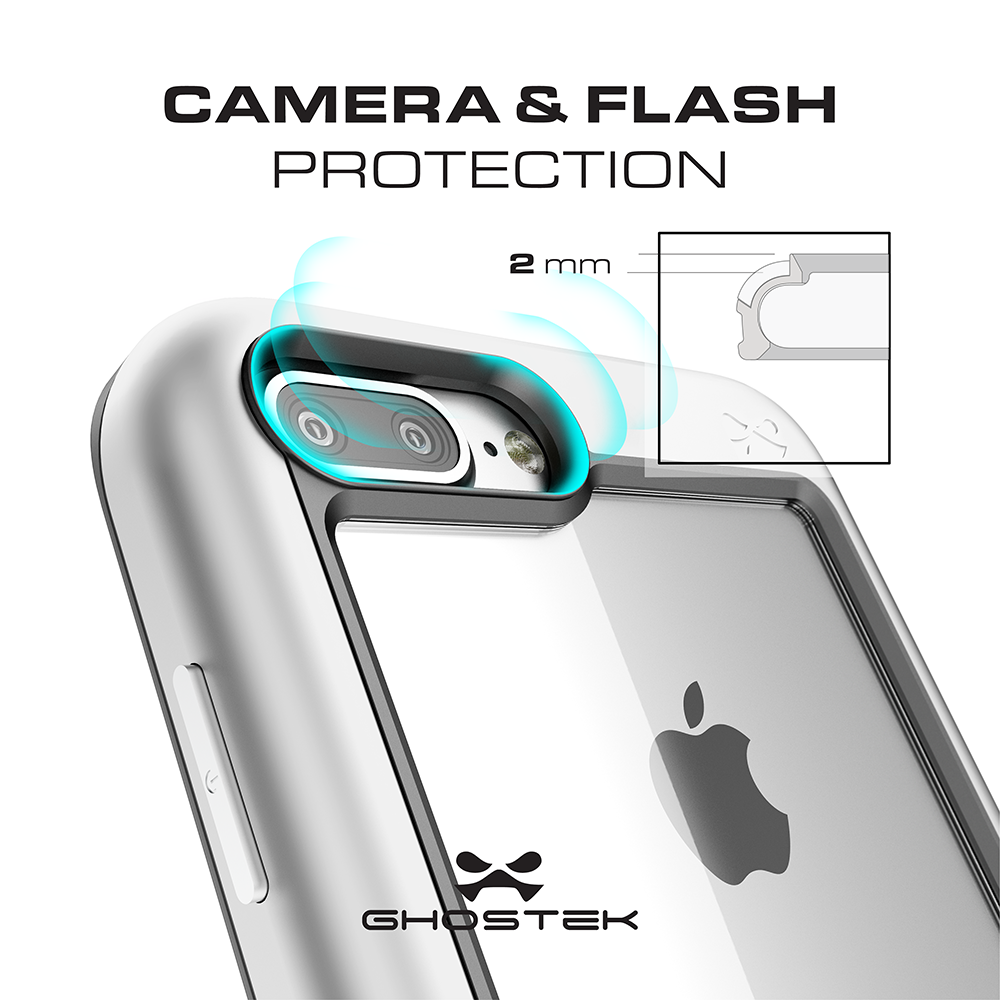 iPhone 8+ Plus Case, Ghostek®  Atomic Slim Series  for iPhone 8+ Plus Rugged Heavy Duty Case[BLACK]