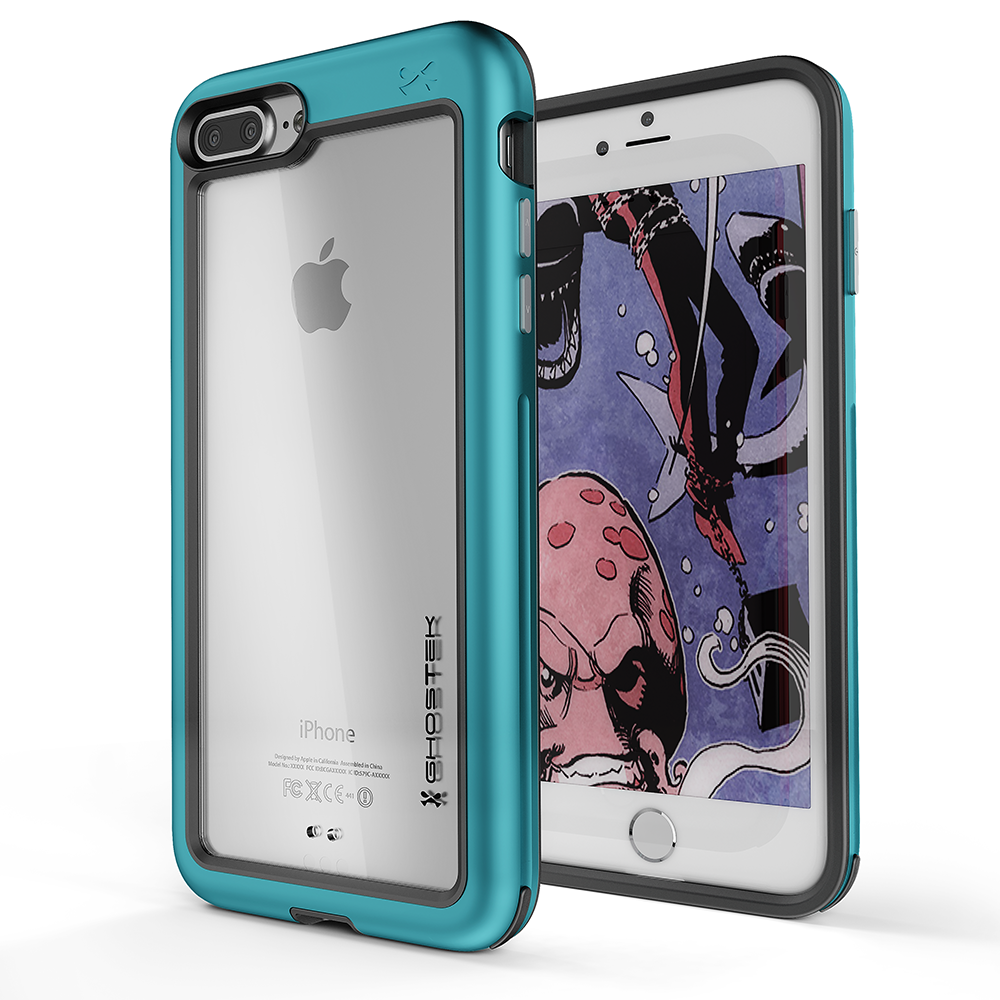 iPhone 8+ Plus Case, Ghostek®  Atomic Slim Series  for iPhone 8+ Plus Rugged Heavy Duty Case[TEAL]