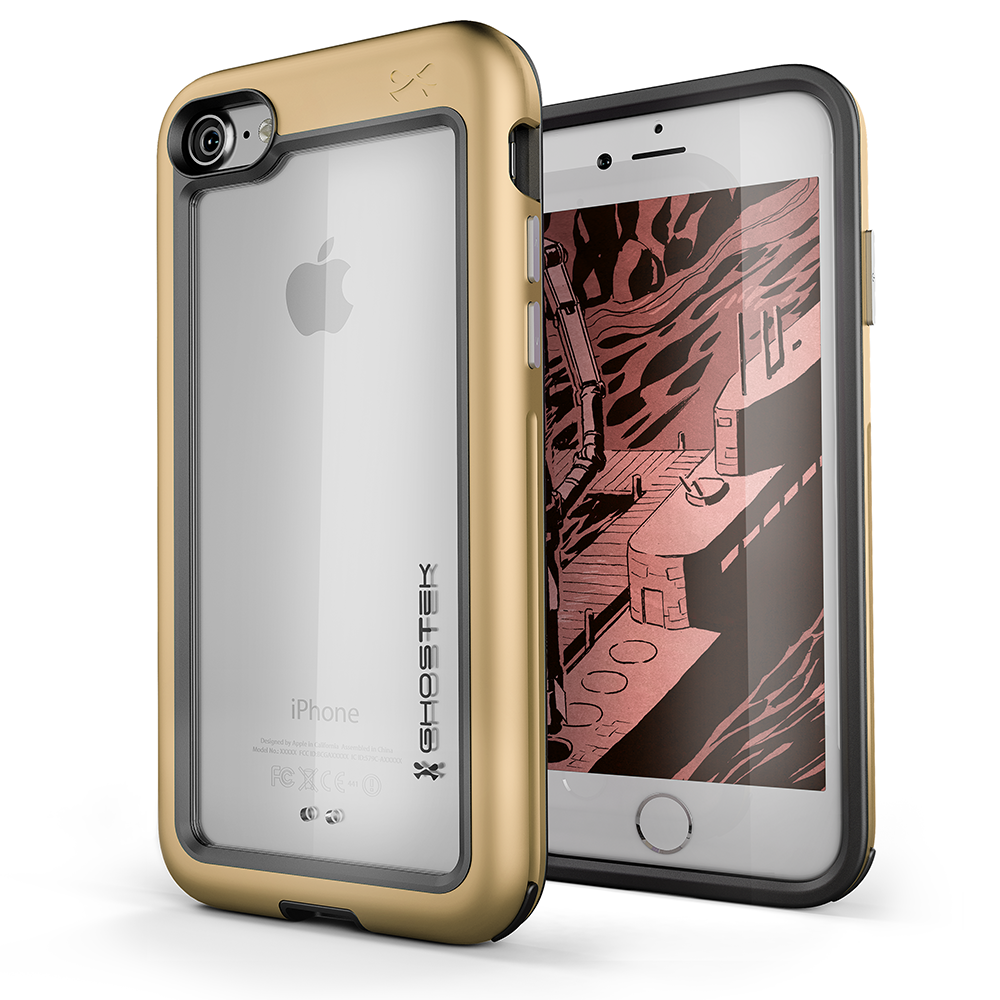 iPhone 7 Case, Ghostek®  Atomic Slim Series  for iPhone 7 Rugged Heavy Duty Case [GOLD]