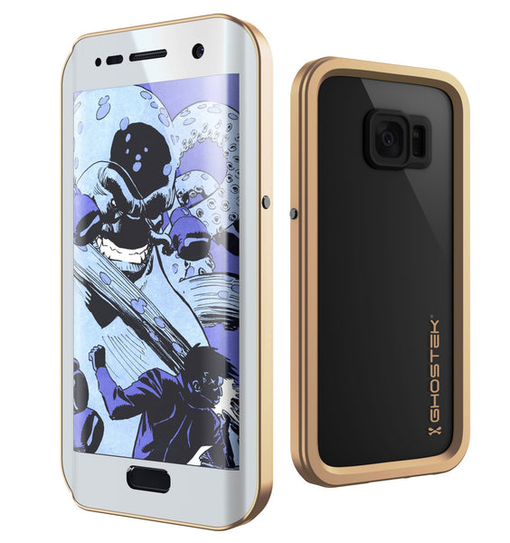GHOSTEK - Atomic 2.0 Series Waterproof Case for Samsung S7 Edge | Gold