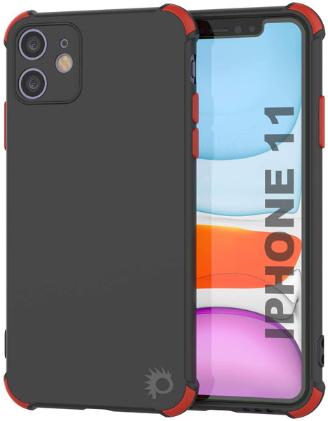 Punkcase Protective & Lightweight TPU Case [Sunshine Series] for iPhone 11 [Black]
