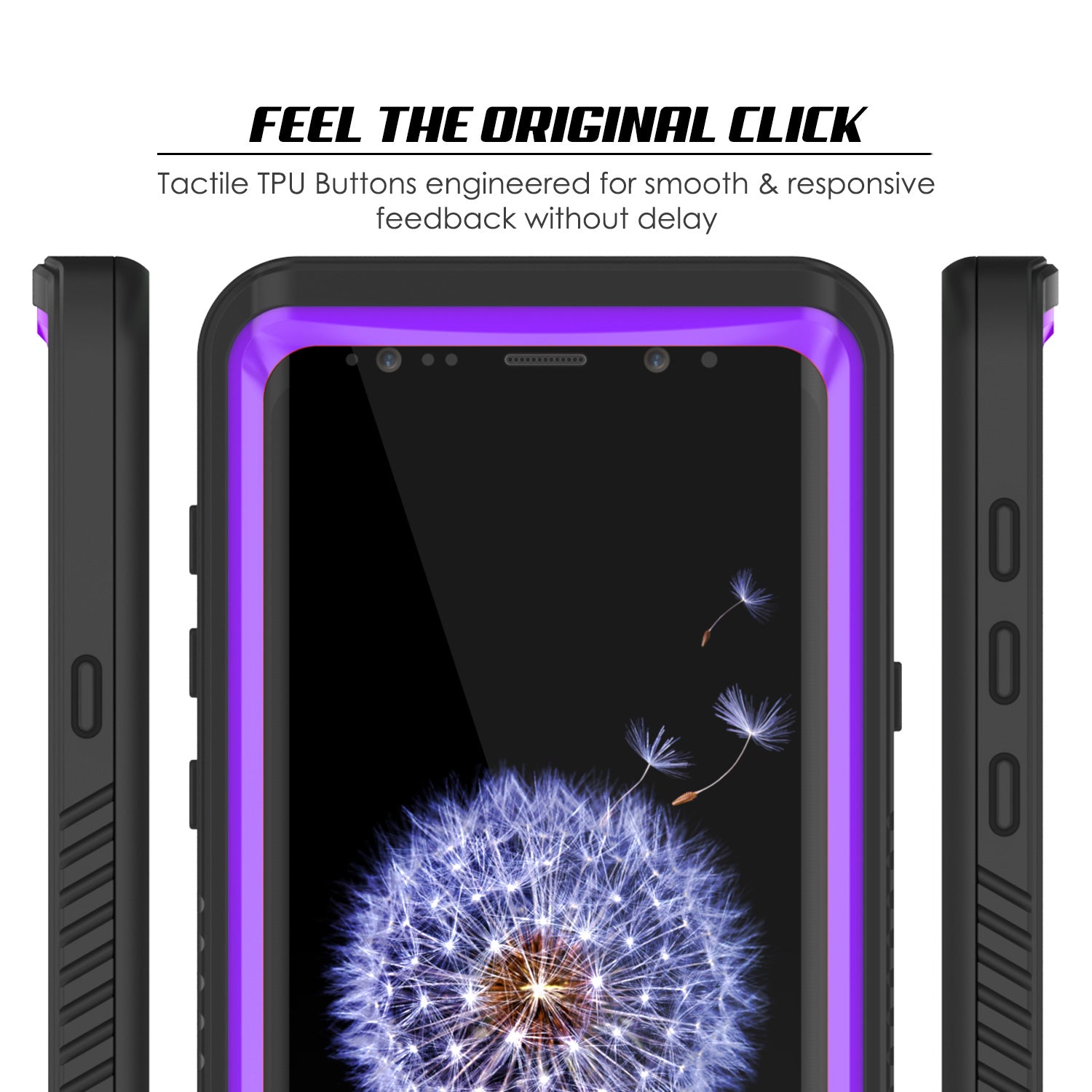 Punkcase Galaxy S9+ Plus Extreme Series Waterproof Body | Purple