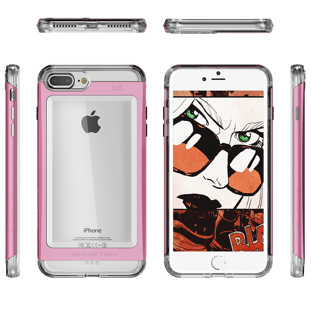 GHOSTEK - Cloak 2.0 Series Armor Case for Apple iPhone 7+ Plus | Pink
