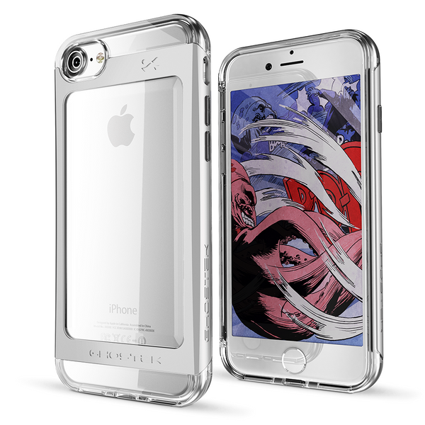 GHOSTEK - Cloak 2.0 Series Armor Case for Apple iPhone 7 | Silver